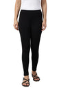 W for Woman Black Knitted Cotton Lycra Tights