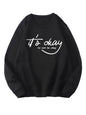 Kotty Women Full Sleeve Round Neck Pinted Sweatshirt