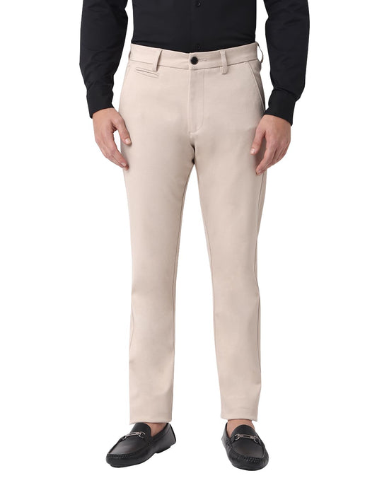 Fyltr MenS Slim Casual Pants (Fylss25Mt-1101_Egyptian Beige