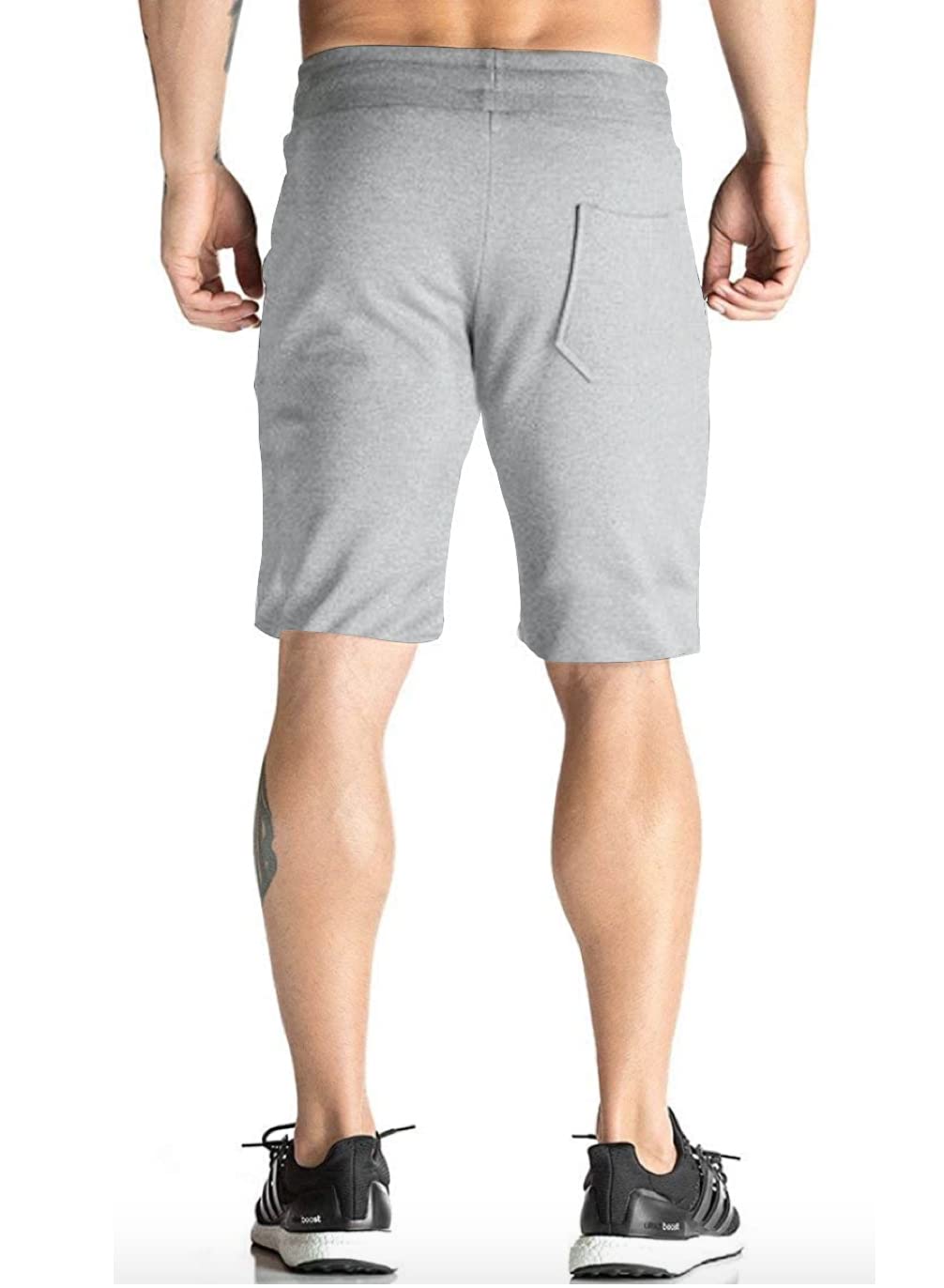 Peppyzone Mens Cotton Shorts for Men | Stylish & Comfortable Shorts Pant for Men with Elastic Waistband | Gym, Running, Sports