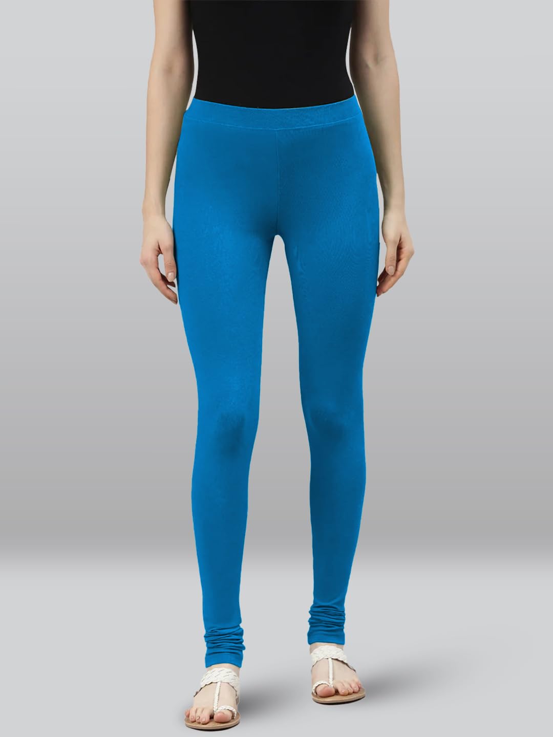 Lyra Premium Viscose Full Length Churidar Leggings For Women