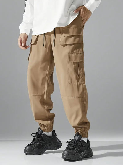 Indoprimo Men Cargo || Men Cargo Pants || Men Cargo Pants Cotton || Cargos For Men || Men Cargo Trouser - Paris (In, Alpha, Xl,
