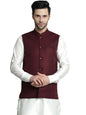 Jompers Mens Solid Nehru Jacket