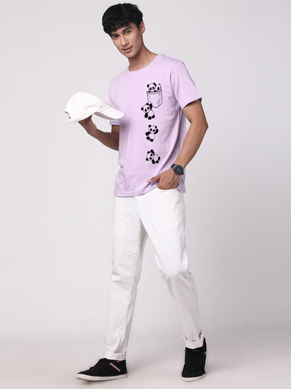 ADRO Tshirt for Men | Printed T Shirt for Men | 100% Cotton T-Shirt |Printed T Shirt | T-Shirts | RN24-POC