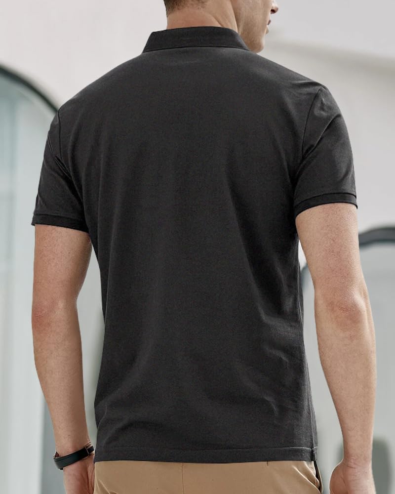 Noble Monk MenS Regular Fit Polo T Shirt |Half Sleeves |Collar Tshirts | Casual T-Shirt For Men