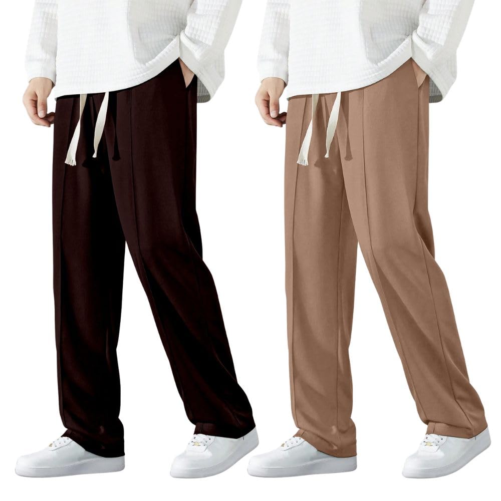 Greciilooks MenS Lycra Cargo Track Pants  Loose Fit Joggers For Men | Korean Style Travel & Lounge Wear With Pockets