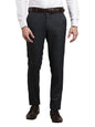 Turtle Men Navy Blue Slim Fit Dobby Flat Front Polyviscose Flat Front Formal Trouser || Pant || Men's Trouser