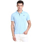 Dennis Lingo MenS Slim Fit Blue Polo T-Shirt