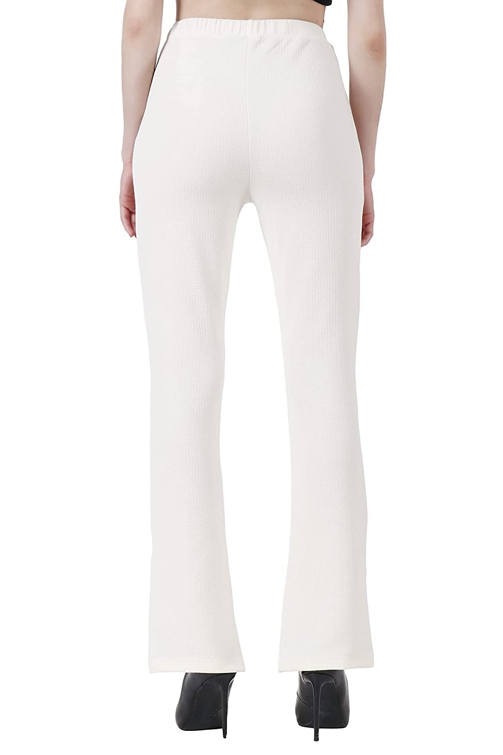 OM SAI LATEST CREATION Womens Yoga Dress Pants Stretchy Work Slacks Business Casual Office Straight Leg/Bootcut Elastic Waist w