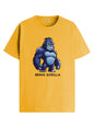 ADRO T Shirts for Boys & Girls || Gorilla Printed T-Shirt || Ages 3-14 || 100% Cotton Round Neck Tshirt for Boys & Girls||KRN-GO
