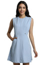 Allen Solly Women Solid Casual Sleeveless Jumpsuit