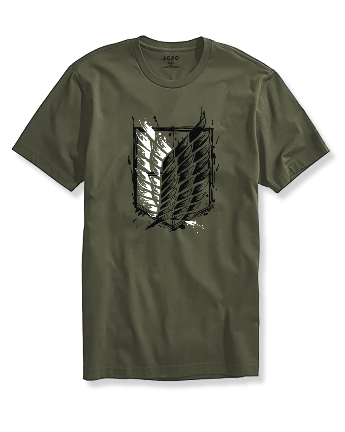 ADRO Mens Attack on Titan Cotton T-Shirt (S)