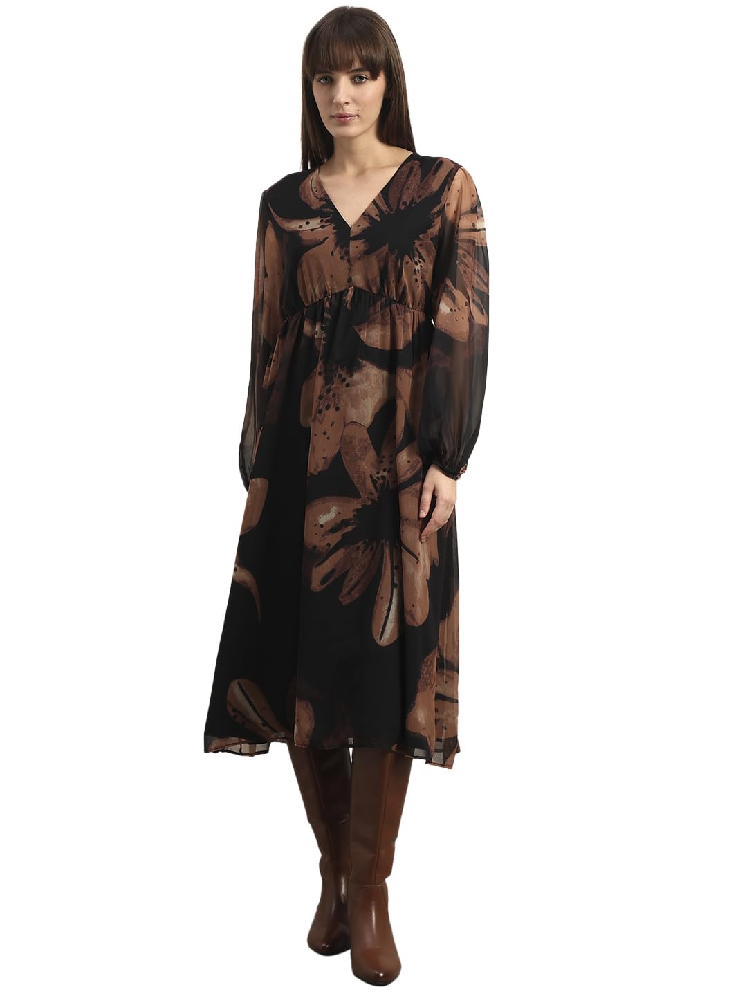 Vero Moda Womens Midi Dress