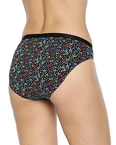 Lyra Lux WomenS Floral Cotton Panty (Pack Of 6)