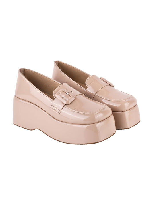 Shoetopia WomenS Flat Pumps Cream