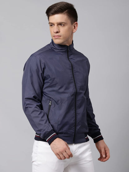 Dennis Lingo Polyester Regular Fit Full Sleeves MenS Panelled Shell Jacket With 2 Pockets - Lightweight Casual Winterwear For M