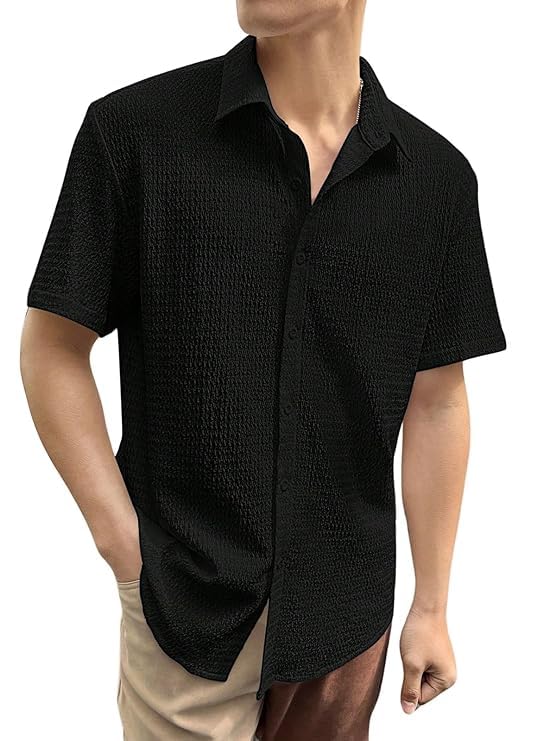 Greciilooks For Casual Stylish Polycotton Regular Formal Shirt