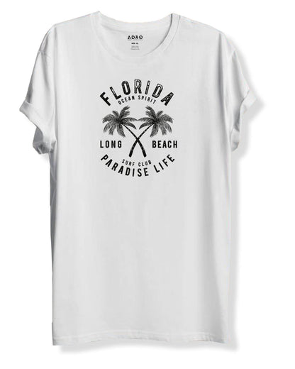 ADRO Florida Paradise Life Mens Printed T-Shirt
