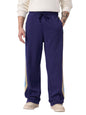 The Souled Store Colourblock Joggers: Twilight Men and Boys Drawstringed Loose Fit Cotton Korean Joggers