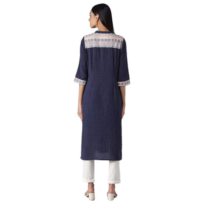 Aurelia White Cotton Kurta and Trousers Set