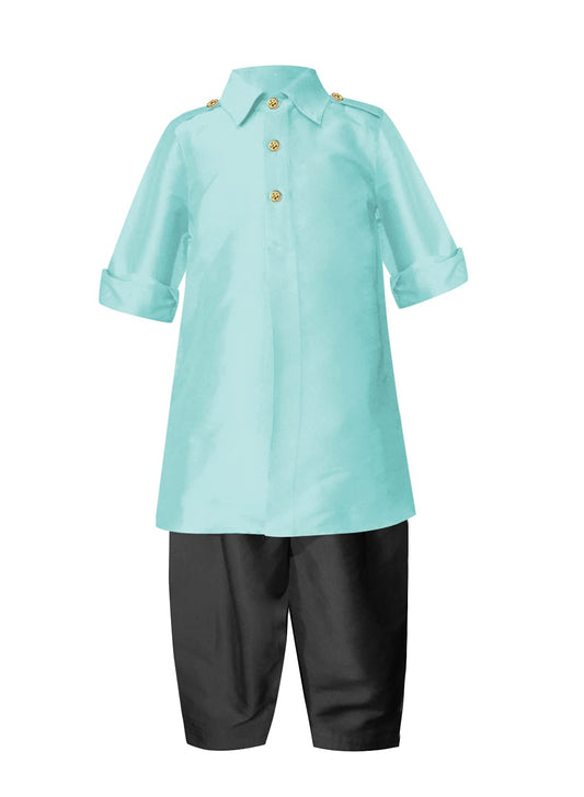 A.T.U.N. (All Things Uber Nice) Baby-BoyS Regular Pathani Suit (Bkls Pts)