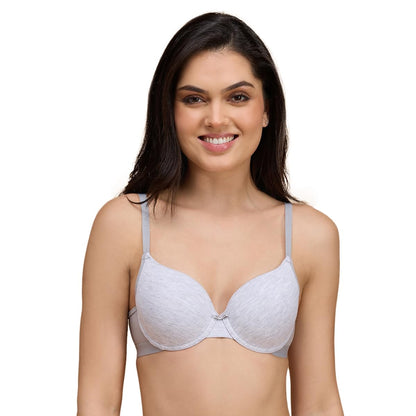 NYKD Encircled with Love Everyday Cotton Pushup Bra for Women, Wired, Full Coverage, Lightweight-Adjustable Straps Bra- Bra, NYB