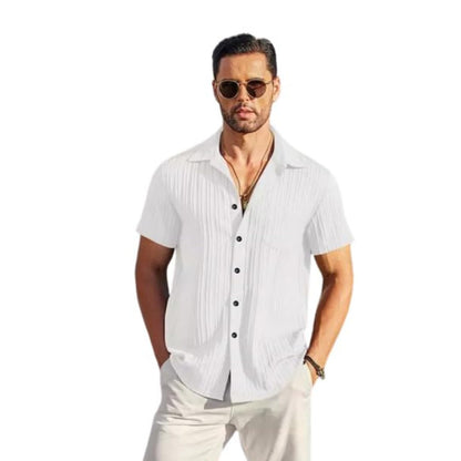 Funky Rich Funkyrich Textured Popcorn Shirts For Men || Casual Shirt For Men || Shirt For Men|| Men Stylish Half Sleeve Shirt ||