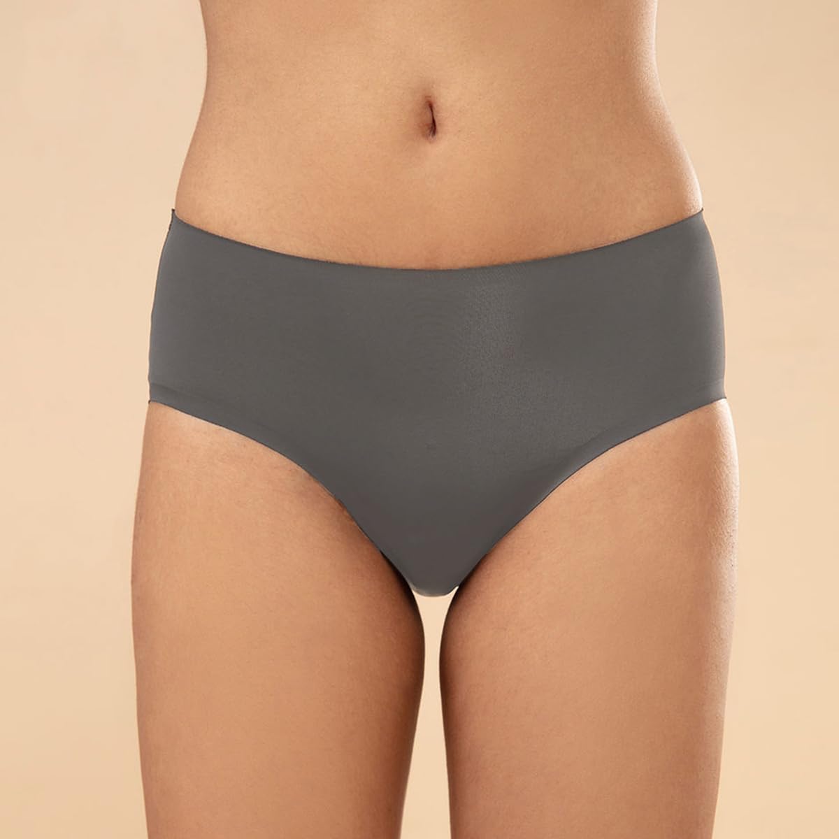 Nykd (Nyp210 Stretchable High Rise Boyshorts Underwear For Women | Ultra Soft, Comfortable & Breathable Fabric With No Visible P