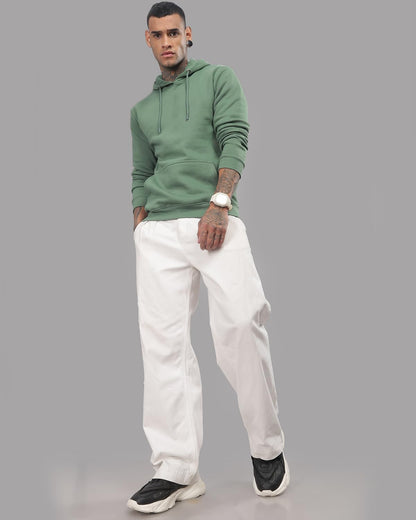 ADRO Mens Plain Solid Cotton Hoodies | H-M-PLN-PT-L