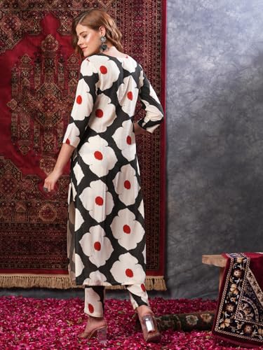 ANNI DESIGNER Rayon Women Kurta With Pant