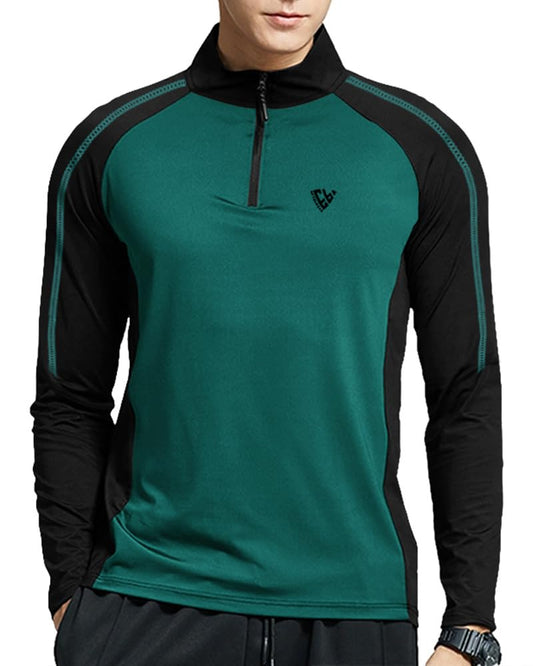 Noble Monk MenS Active Wear Regular Fit T Shirt |Full Sleeves |Casual T-Shirt For Men