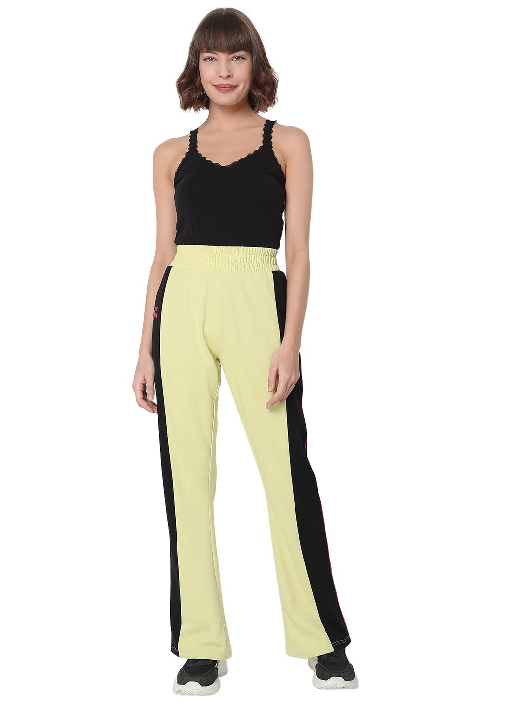 Vero Moda WomenS Regular Track Pants (10278495-Pale Green L)