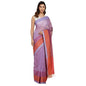 Fabindia WomenS Cotton Silk Sari (2111717Lilac_Lilac)