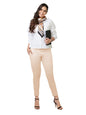 Lyra Cotton Strech Pencil Pant For Women | Mid-Waist | Fashionwear Skin