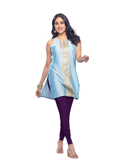 Lyra Premium Viscose Full Length Churidar Leggings For Women