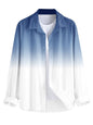 BE ACTIVE Mens Casual Linen Blend Ombre Faded Shirt || Casual Shirts for Men || Men Casual Shirt || Casual Wear Shirts (CPR0156