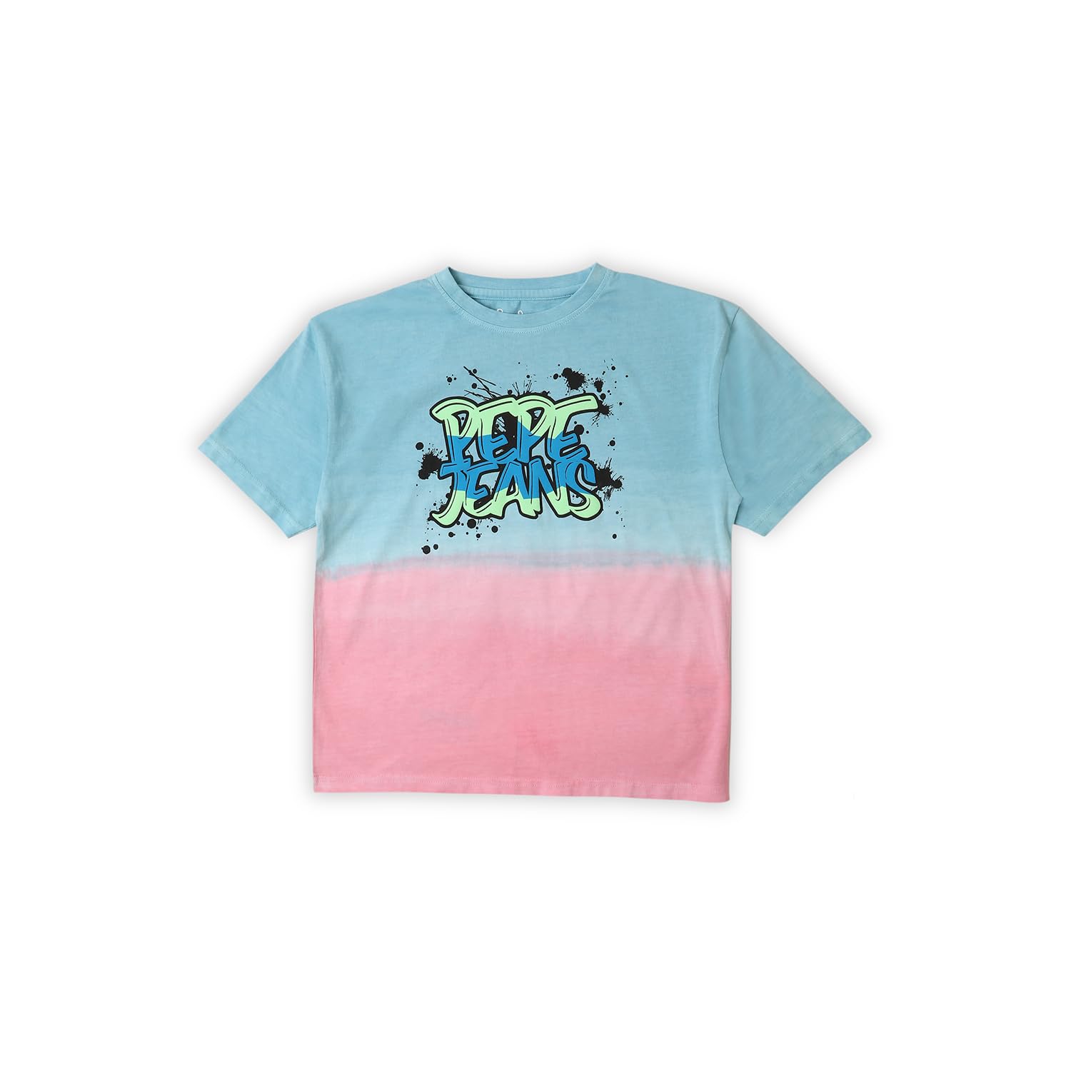 Pepe Jeans Boys Oversize Fit Ombre Dyed T-Shirts
