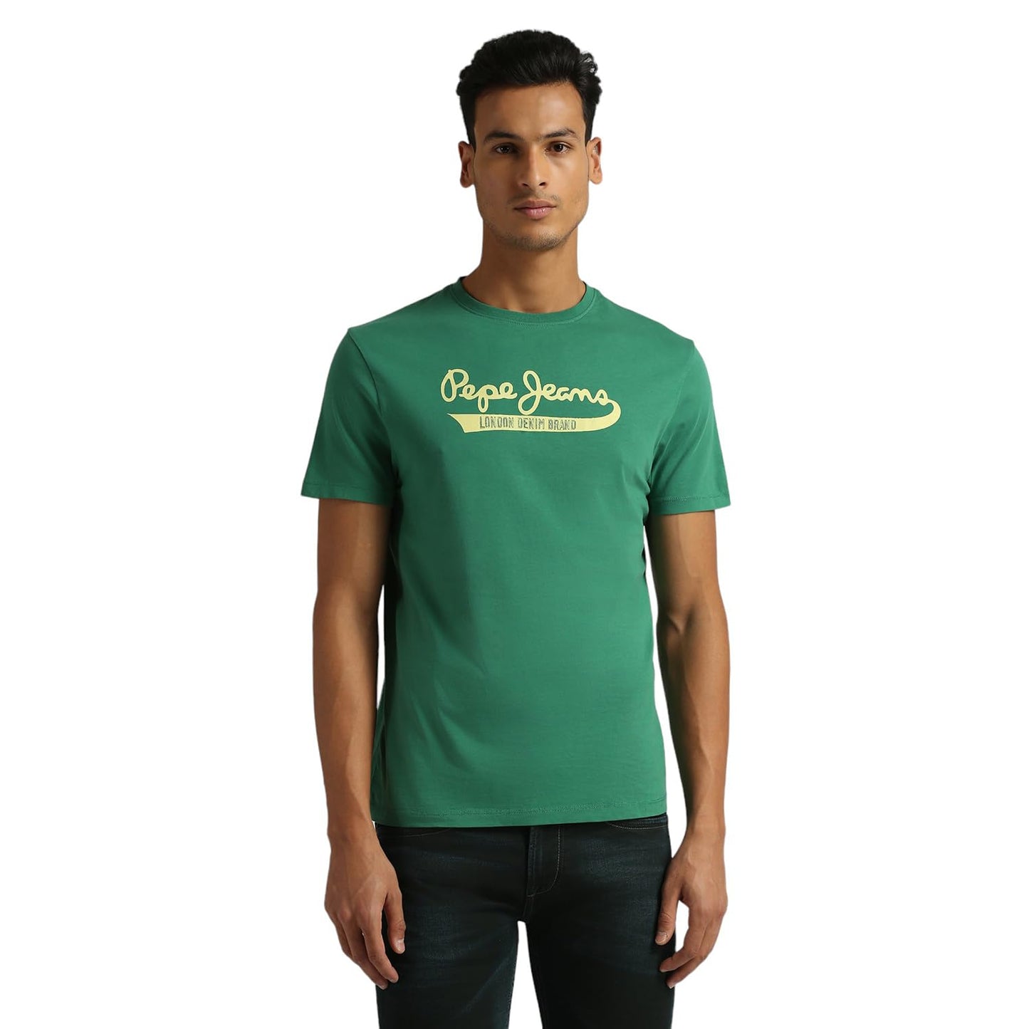 Pepe Jeans MenS Slim Fit T-Shirt (Pm509604_Jungle Green