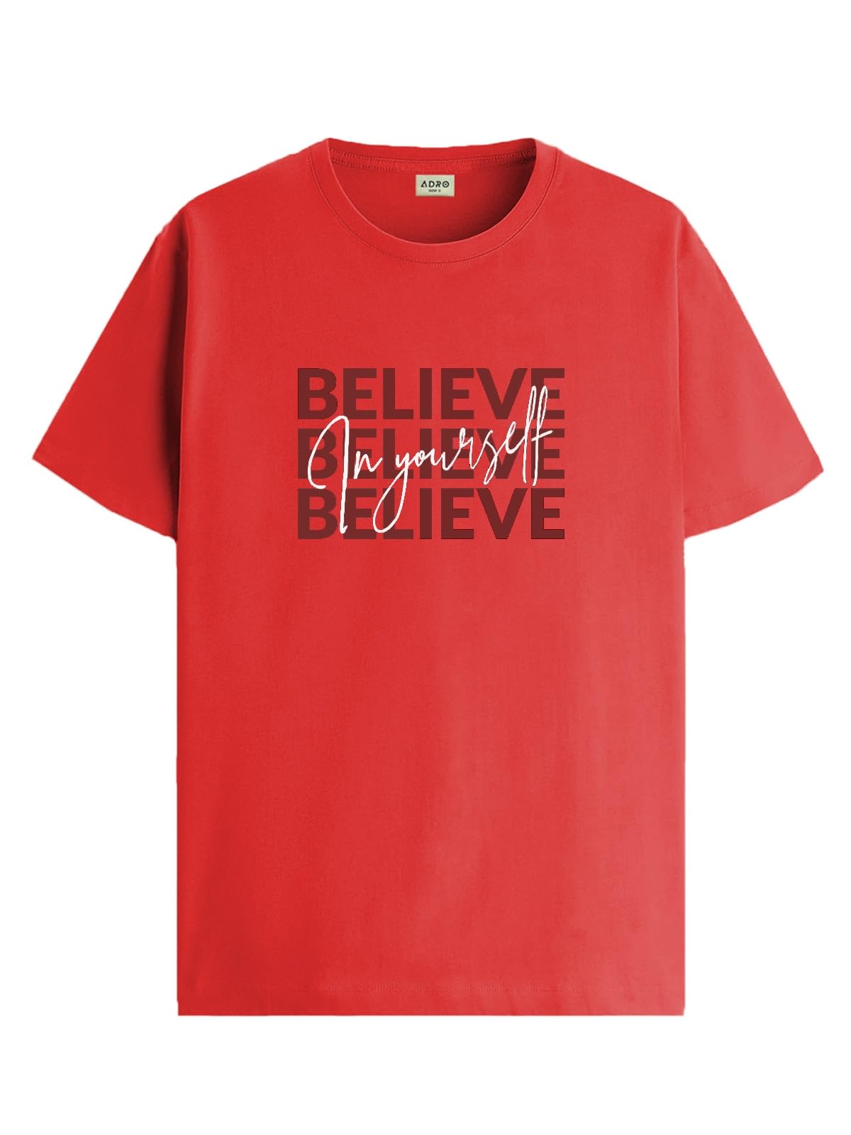ADRO Tshirt for Men | Printed T Shirt for Men | 100% Cotton T-Shirt |Printed T Shirt | T-Shirts | RN24-INV