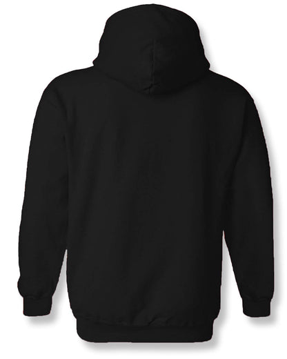 ADRO Men's Fleece Hooded Hoodie (H-M-PLN-BL_Black)