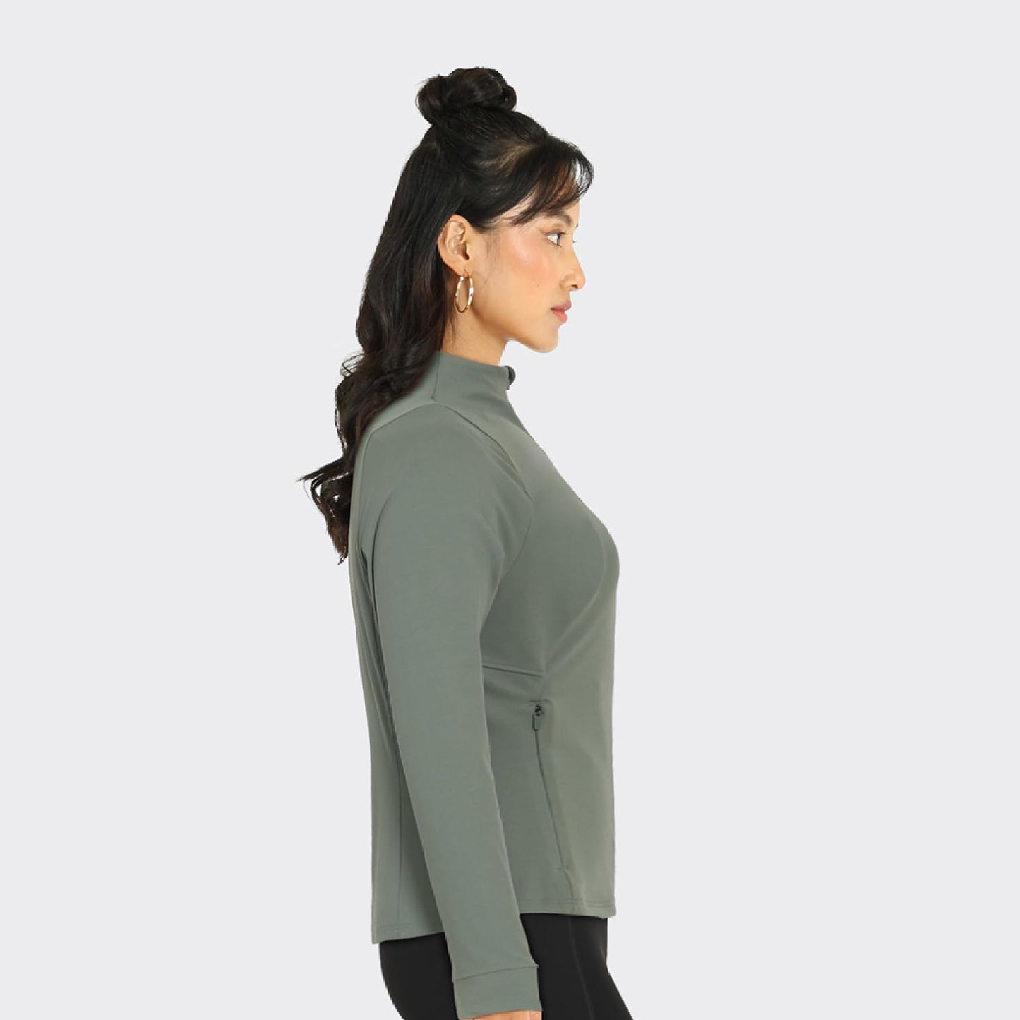 BlissClub Sculpt Jacket | Snug Fit | Body Shaping | Jacket for Yoga