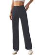 Toochki Trousers for Women | Womens High-Waisted Pant | Trouser | Korean Style | Grey Color