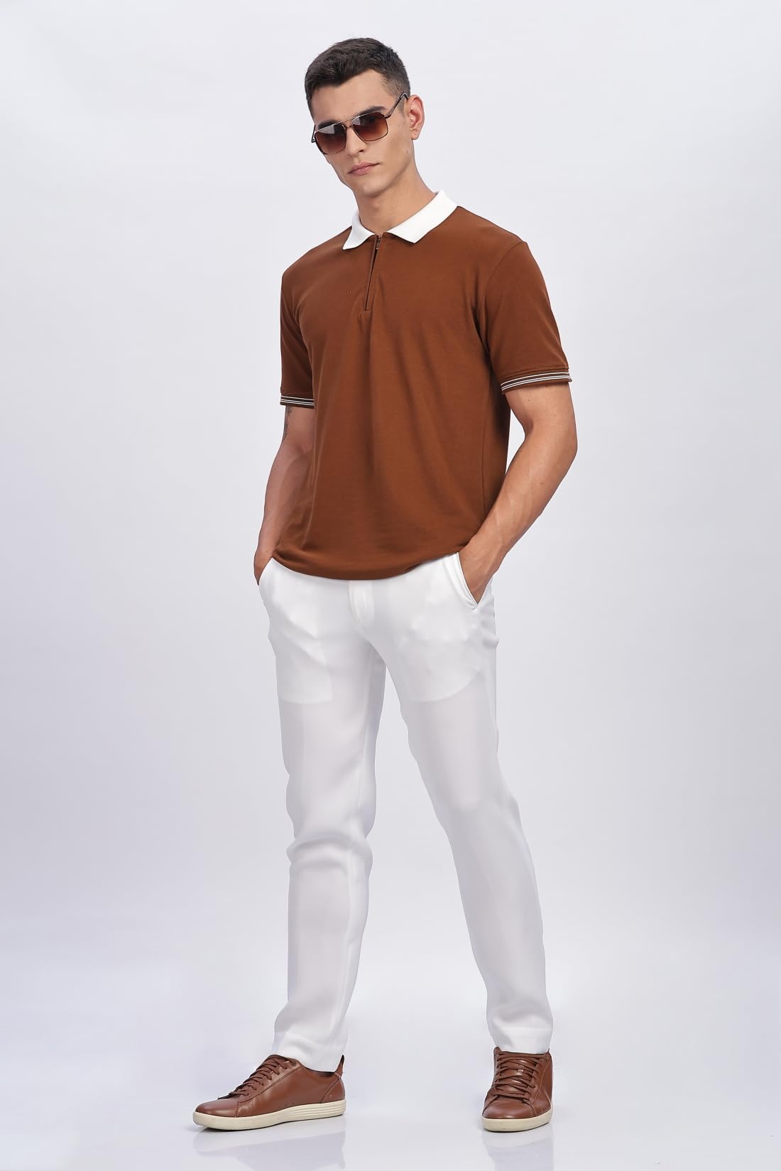 ADRO Polo T Shirt for Men | Plain Polo T-Shirt | 100% Cotton Polo Tshirt | Regular Fit Polo| Available in Plus Size Polo (in, Al