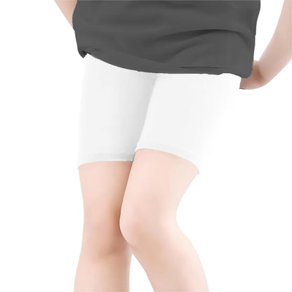 Kyda Kids  Girls Anti Bacterial Under Skirt Shorts - Under Dress Uniform Shorts & Stretchable Shorties Tights For Girls (Pack Of