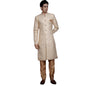 Amzira Baap Beta Indo Western Sherwani Set For Men/Boys - Elegant Design With Intricate Embroidery, Ideal For Festivals, Celebra