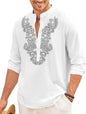 Finivo Fashion MenS Cotton Blend Short Kurta With Full Sleeves And Ethnic Neck Design | Casual Crinkle Texture Kurta With Mandar