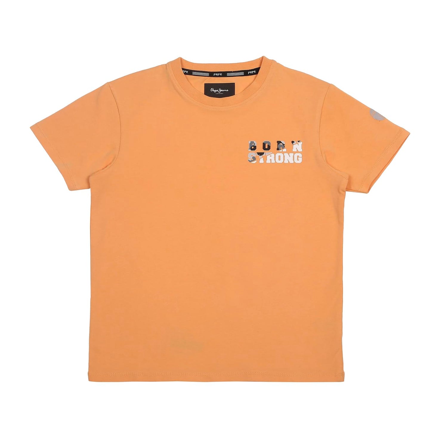 Pepe Jeans BoyS Regular Fit T-Shirt (Pb50367313514_Orange