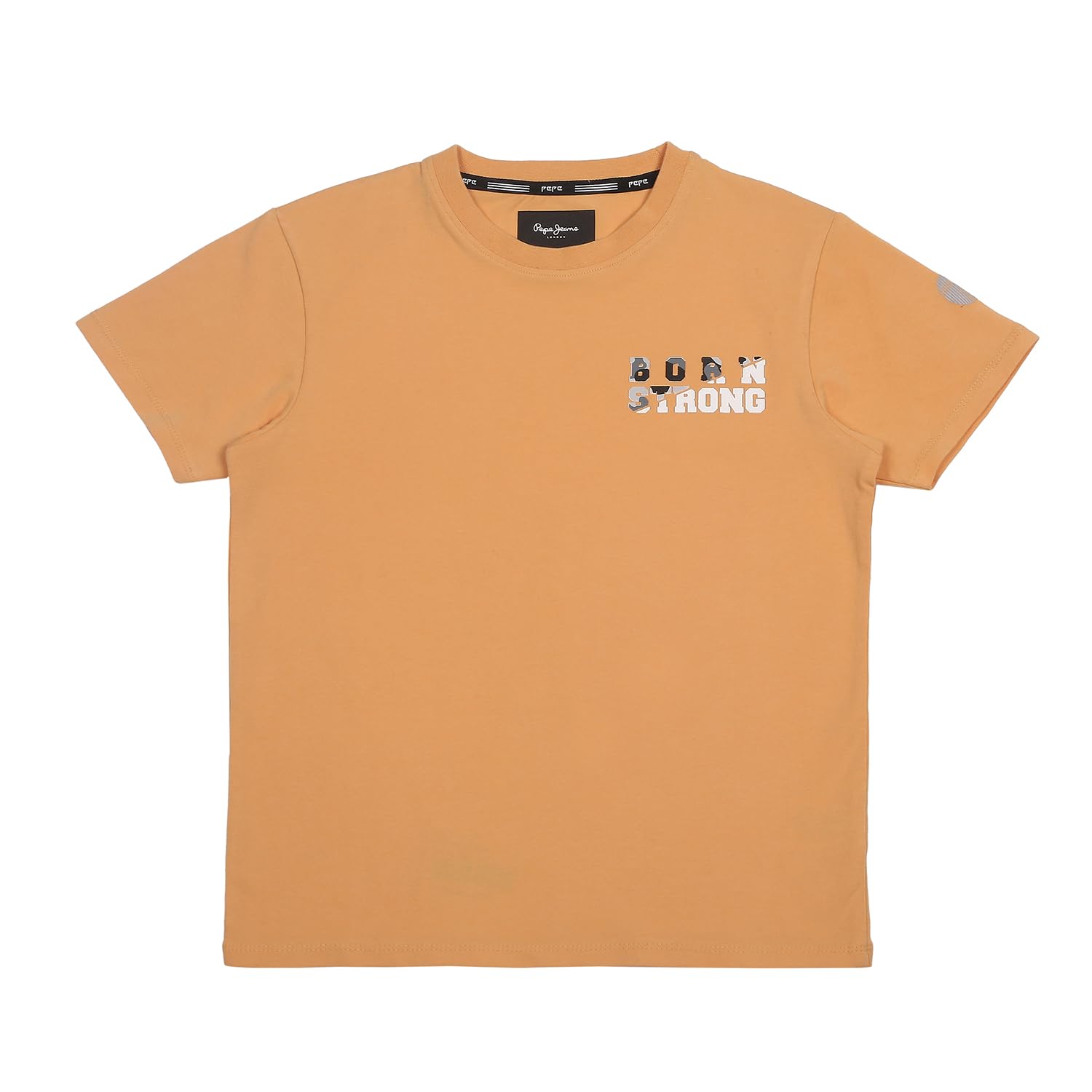 Pepe Jeans BoyS Regular Fit T-Shirt (Pb50367313516_Orange