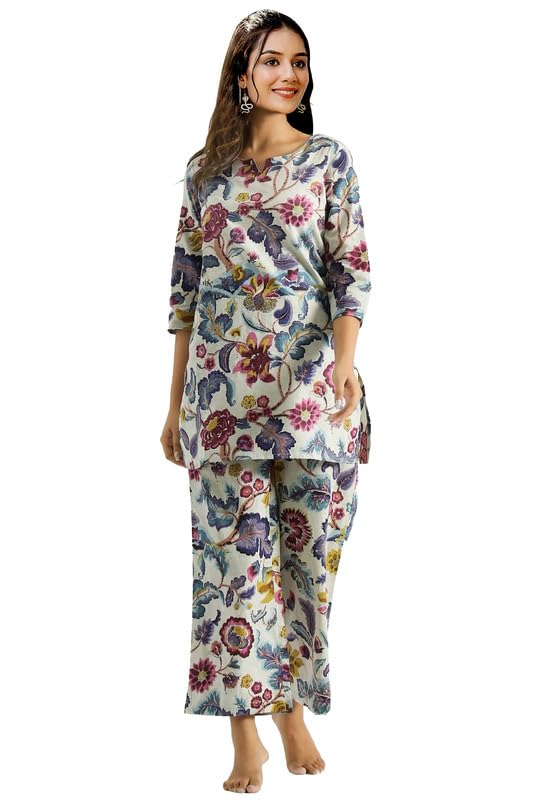 Toochki WomenS Multi Color Floral Printed Rayon Stitched Dress | Dress For Women | A Line Dress | 3/4 Sleeve Dress | Western Dr