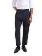 The Indian Garage Co Mens Relaxed Fit Mid-Rise Textured Gurkha Sweater